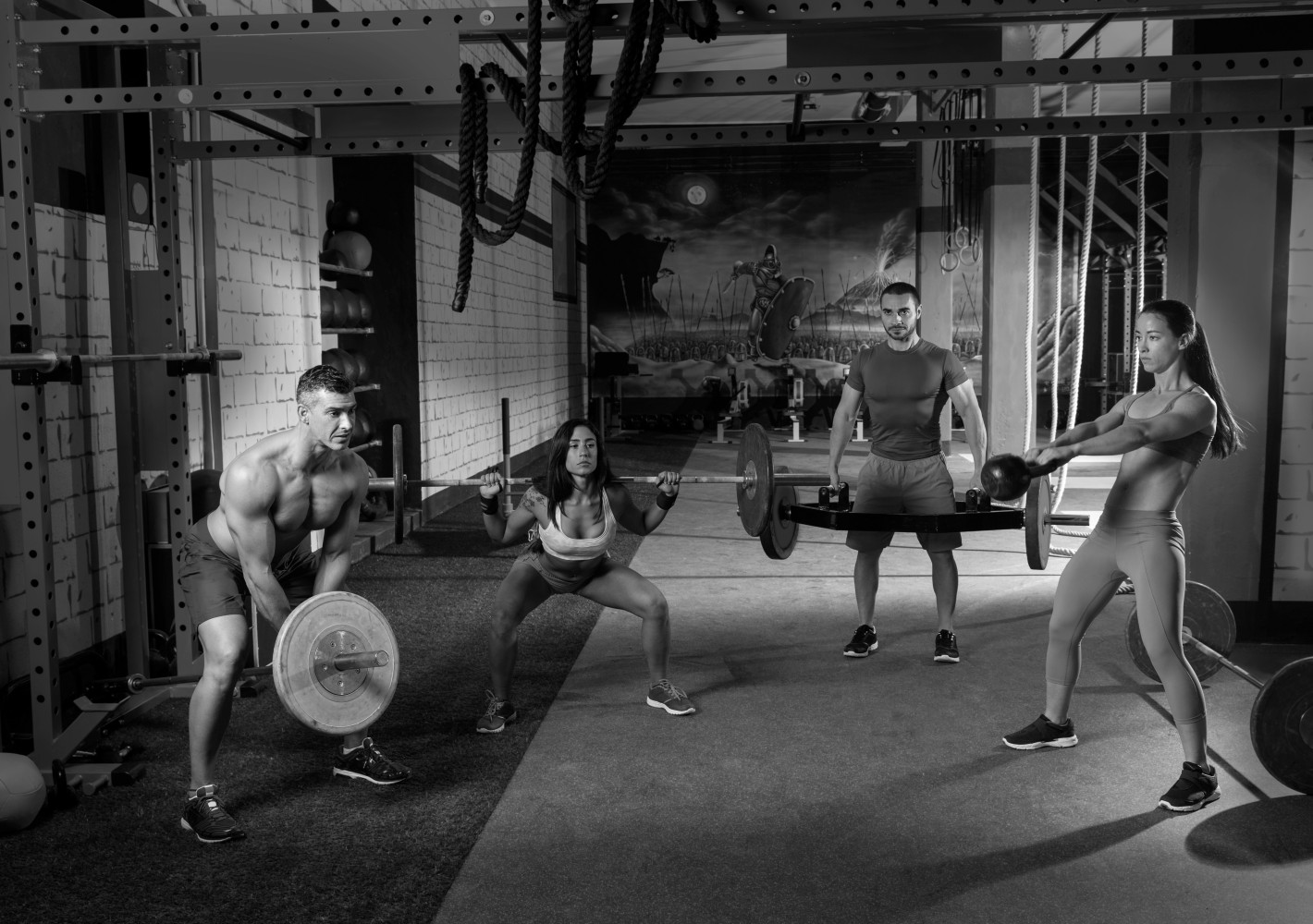 Kovatehoinen HIIT - intervalliharjoitus kuntosalille